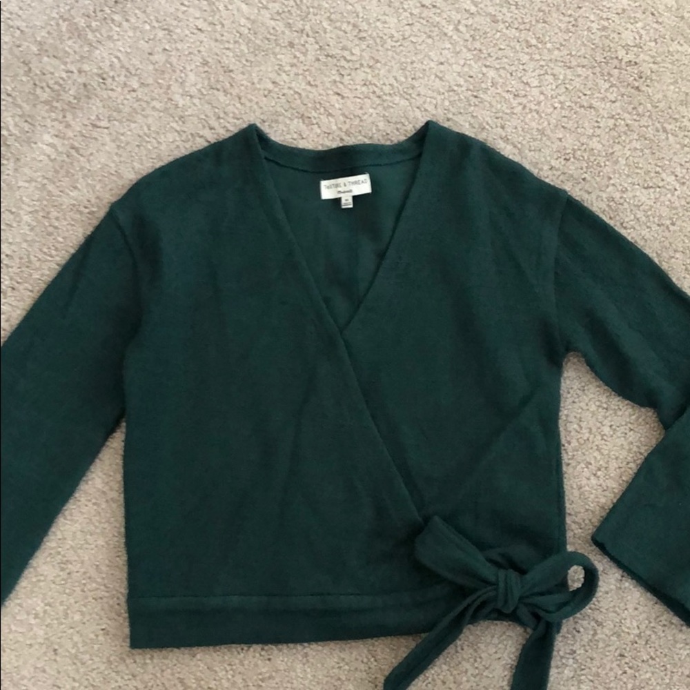 Madewell wrap top